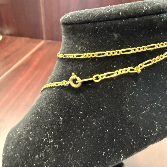 Avon “Antique Moments Pendant”Goldtone/Purple Layered Necklace NIB 1992 - Picture 6 of 7